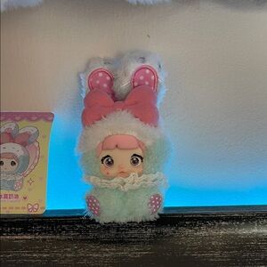 Nommi baby sweetheart bunny - blue pastel colors confirmed NWT